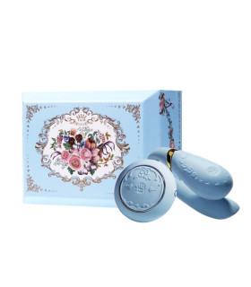 Вібратор для пар з пультом Versailles ZALO Fanfan Set, блакитний - No Taboo