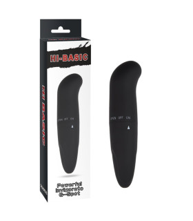 Вибратор для точки G Chisa Powerful Invigorate G-Spot, черный, 12 х 2.5 см - No Taboo