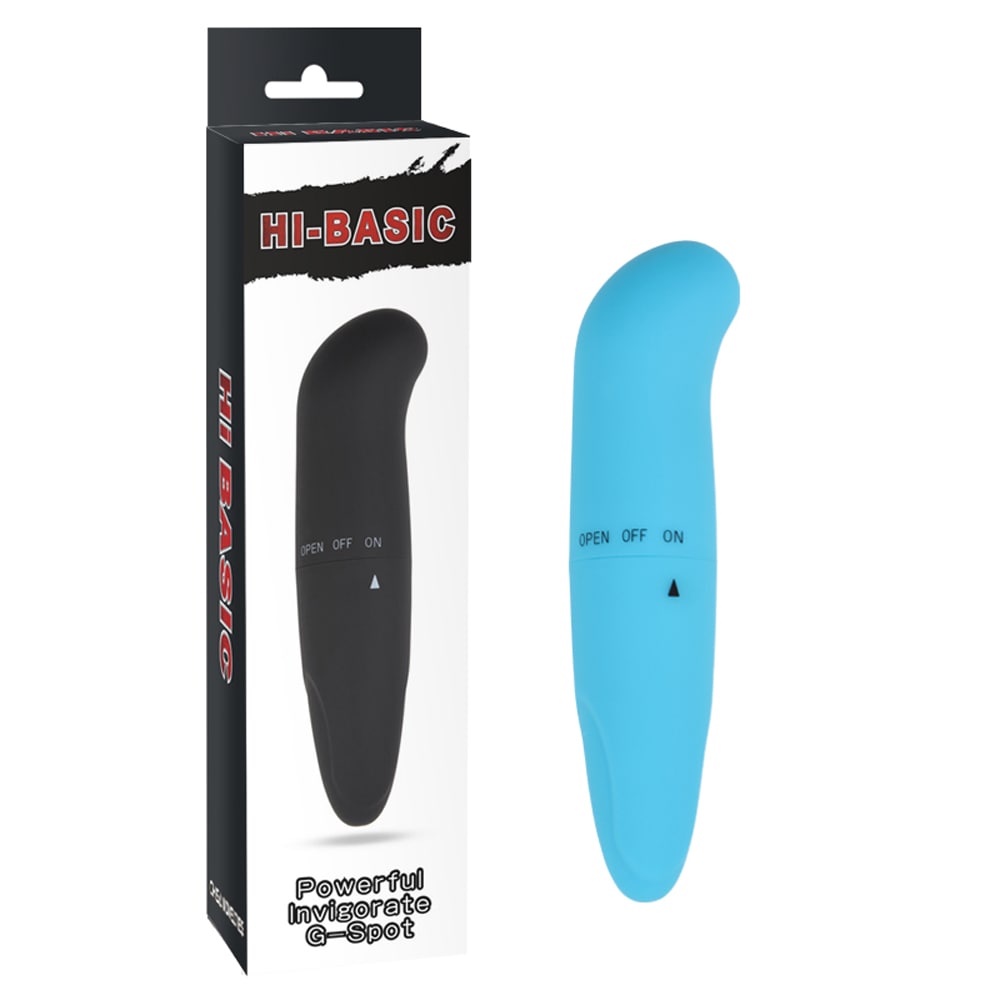 Вибратор для точки G Chisa Powerful Invigorate G-Spot, голубой, 12 х 2.5 см фото №2 — секс игрушки: Украина, NO TABOO