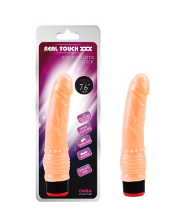 Вібратор Chisa Real Touch реалістичний, 19.5 х 3.3 см - No Taboo