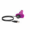 Анальная пробка с вибрацией b-Vibe Novice Plug Fuchsia розовый, 8.5 см х 2.5 см фото №4 — секс игрушки: Украина, NO TABOO