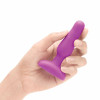 Анальная пробка с вибрацией b-Vibe Novice Plug Fuchsia розовый, 8.5 см х 2.5 см фото №3 — секс игрушки: Украина, NO TABOO