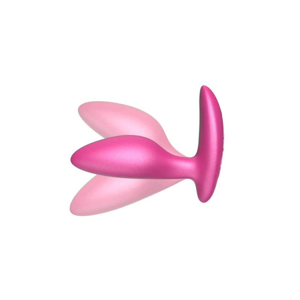 Анальная пробка з вибрацией We-Vibe Ditto+ Cosmic Pink с пультом и управлением с телефона, розовый фото №8 — секс игрушки: Украина, NO TABOO