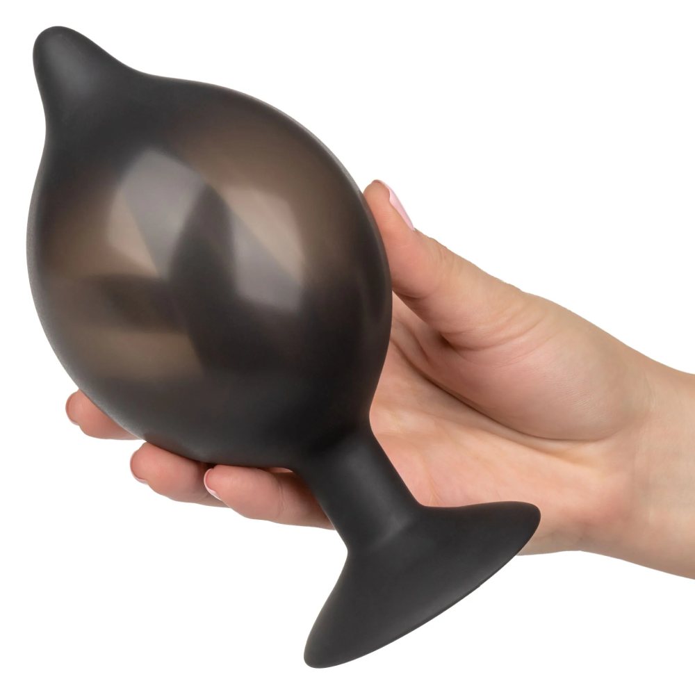 Анальная пробка с накачкой L CalExotics Silicone Inflatable Plug, 14 x 1.7–3.9 см фото №3 — секс игрушки: Украина, NO TABOO