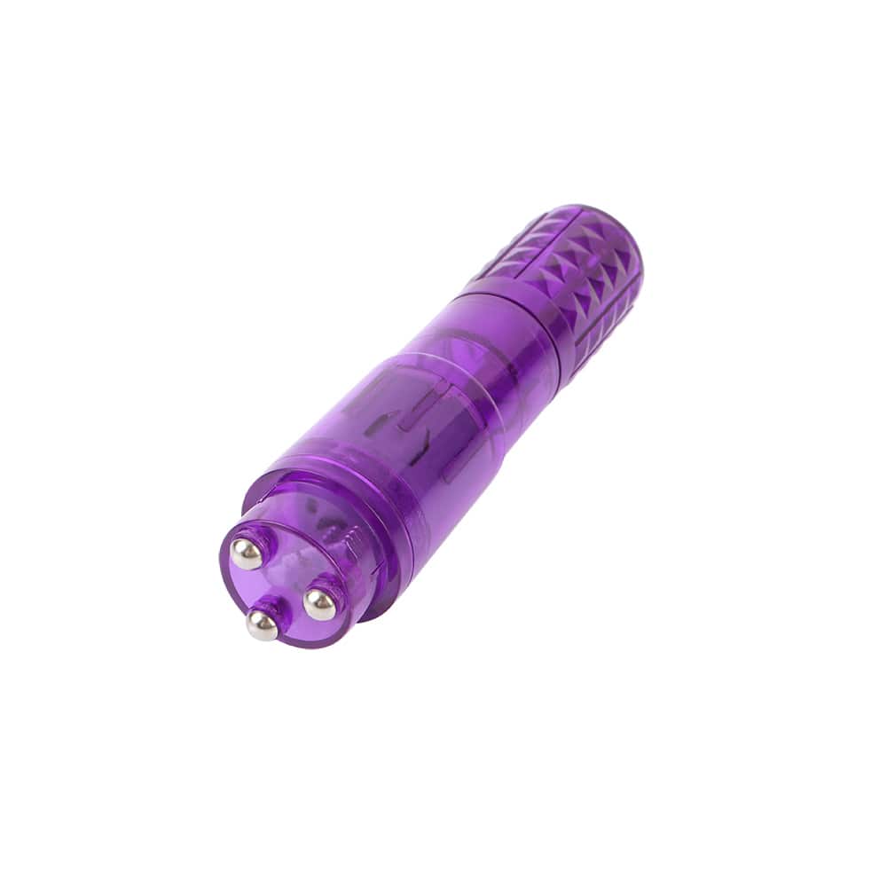Мини-вибратор со сменными насадками Ultimate Massager CHISA, 10 см х 2.5 см фото №3 — секс игрушки: Украина, NO TABOO