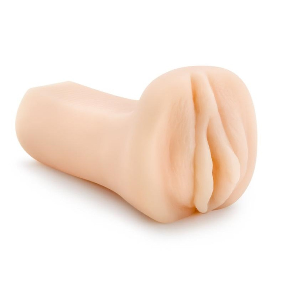 Мастурбатор-вагіна Blush M for Men з віброкулею, бежевий, 16.5 х 7.6 см фото №4 — секс игрушки: Украина, NO TABOO