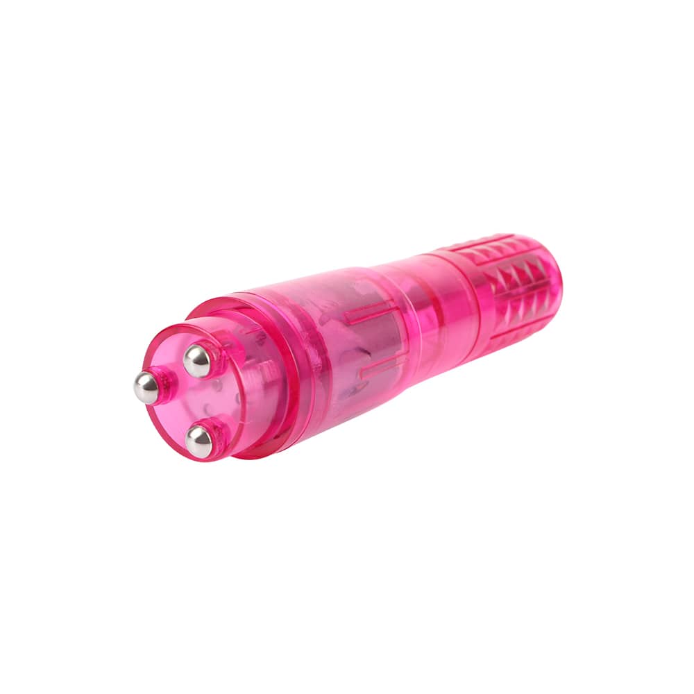 Мини-вибратор Chisa The Ultimate со сменными насадками, розовый, 10 х 2.5 см фото №3 — секс игрушки: Украина, NO TABOO