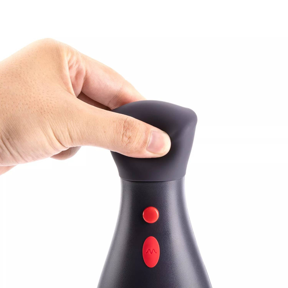 Мастурбатор автоматический с вибрацией OTOUCH Ninja 2 с функцией надувания, 22.7 см фото №5 — секс игрушки: Украина, NO TABOO