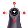 Мастурбатор с вибрацией и всасыванием OTOUCH Airturn 3 черний, 23.9 см х 5 см фото №6 — секс игрушки: Украина, NO TABOO