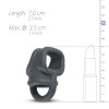 Эрекционное кольцо разделитель Boners Ball Splitter из жидкого силикона, 3 см фото №5 — секс игрушки: Украина, NO TABOO
