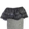 Панчохи еротичні зі стразами Star Night Mesh Stockings у сіточку з силіконовою стрічкою, чорні, OS, фото №4 — секс шоп Україна, NO TABOO