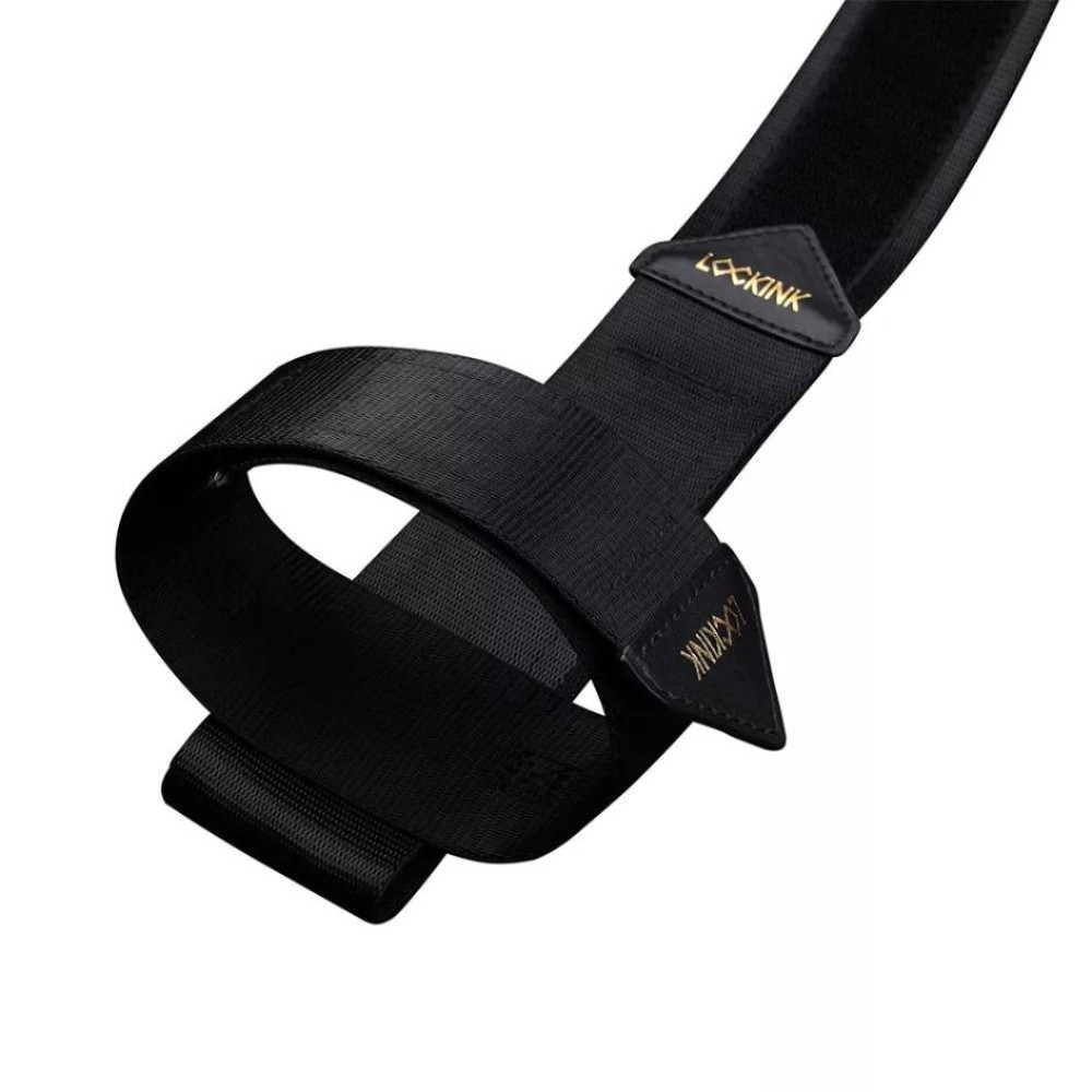 Фиксатор на ноги LOCKINK Leg Spreader регулируемый, черный, фото №5 — секс шоп Украина, NO TABOO