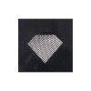 Колготки в сеточку со стразами Star Night Diamonds черные, XS-M, фото №6 — секс шоп Украина, NO TABOO