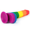 Фаллоимитатор на присоске Lovetoy Prider Dildo 7.5 разноцветный, 19.5 х 4 см фото №4 — секс игрушки: Украина, NO TABOO