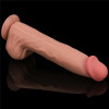 Фаллоимитатор реалистичный гигант Lovetoy Sliding-Skin Dual Layer Dong 14 бежевый, 36 х 6.6 см фото №4 — секс игрушки: Украина, NO TABOO