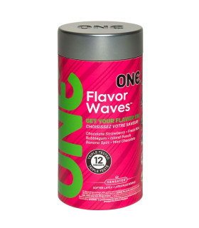 Набор презервативов ONE FlavorWaves со вкусами, 12 шт - No Taboo