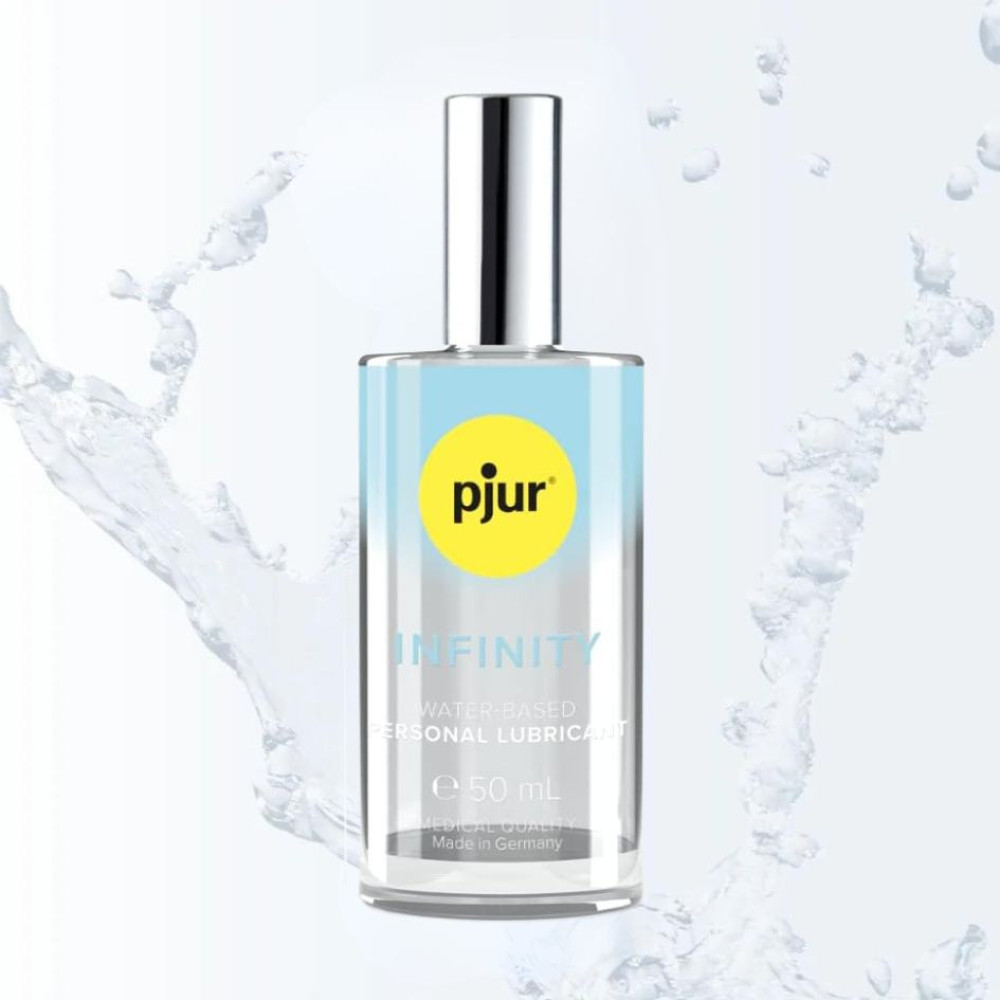 Лубрикант на водной основе Pjur INFINITY water увлажняющий, 50 мл, фото №2 — секс шоп Украина, NO TABOO