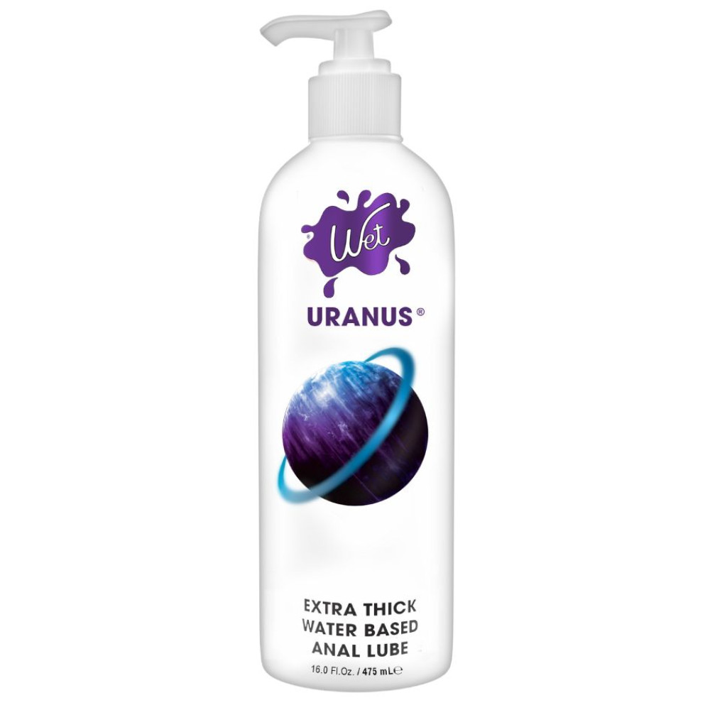 Анальный лубрикант Wet Uranus 475 мл, на водной основе, фото №0 — секс шоп Украина, NO TABOO