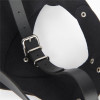 Маска кошечки из экокожи Star Night Cat Eye Mask с металлической фурнитурой, чёрная, фото №4 — секс шоп Украина, NO TABOO