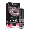 Жидкий вибратор Orgie Dual Vibe! Strawberry Gin And Tonic джин-тоник клубника, 15 мл, фото №1 — секс шоп Украина, NO TABOO