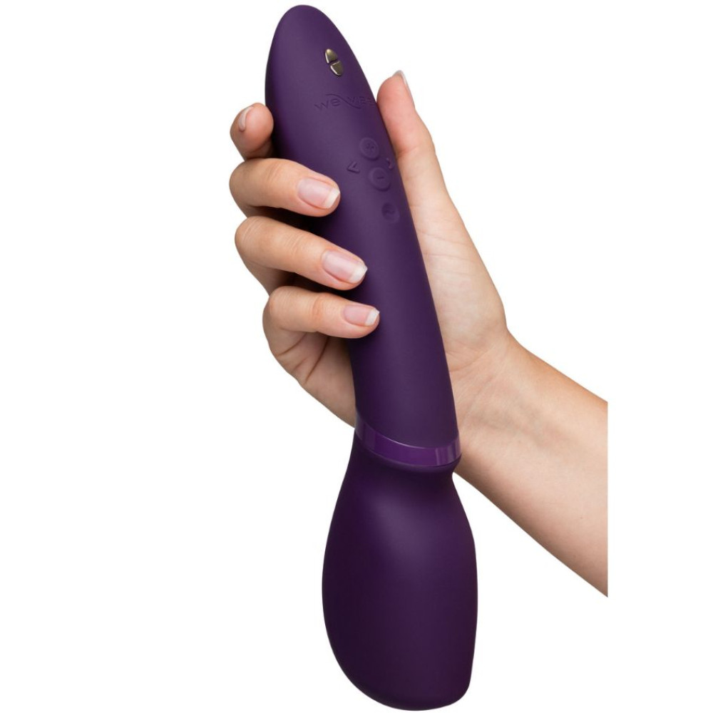Вибромассажер микрофон Wand by We-Vibe 2 Purple, фиолетовый, 27 см х 5.5 см фото №8 — секс игрушки: Украина, NO TABOO