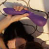Вибромассажер микрофон Wand by We-Vibe 2 Purple, фиолетовый, 27 см х 5.5 см фото №16 — секс игрушки: Украина, NO TABOO