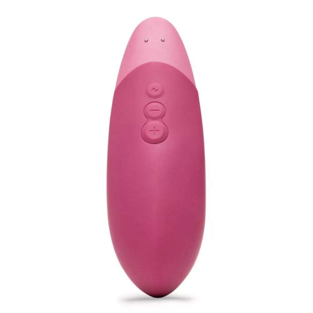 Вибратор бесшумный Womanizer Vibe Dusky Pink для клитора, розовый, 14.5 см х 4.3 см фото №3 — секс игрушки: Украина, NO TABOO