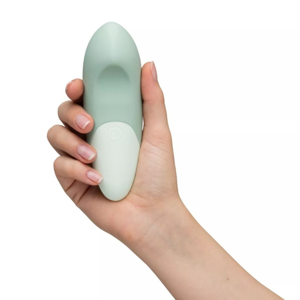 Вибратор бесшумный Womanizer Vibe Sage для клитора, зеленый, 14.5 см х 4.3 см фото №6 — секс игрушки: Украина, NO TABOO