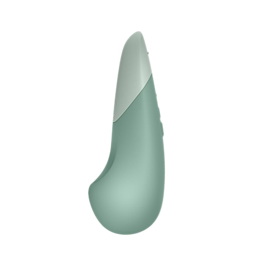 Вибратор бесшумный Womanizer Vibe Sage для клитора, зеленый, 14.5 см х 4.3 см фото №4 — секс игрушки: Украина, NO TABOO