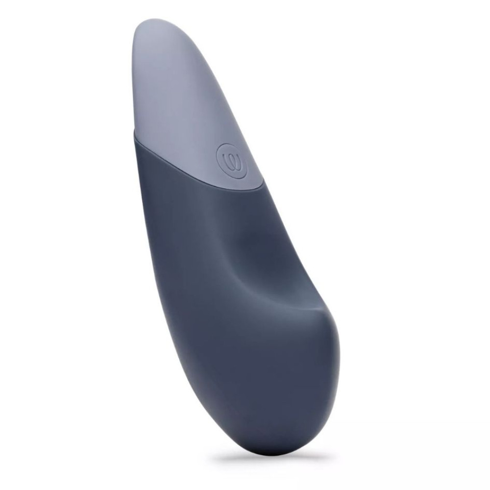 Вибратор бесшумный Womanizer Vibe Dark Blue для клитора, синий, 14.5 см х 4.3 см фото №2 — секс игрушки: Украина, NO TABOO