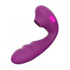 Вакуумный стимулятор BeYourLover Tara Purple с вагинальным отростком и подогревом, фиолетовый, 13.9 см х 3.7 см фото №1 — секс игрушки: Украина, NO TABOO