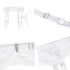 Пояс для чулок с трусиками Star Night Lace Garter and Panty белый, XS-S, фото №4 — секс шоп Украина, NO TABOO