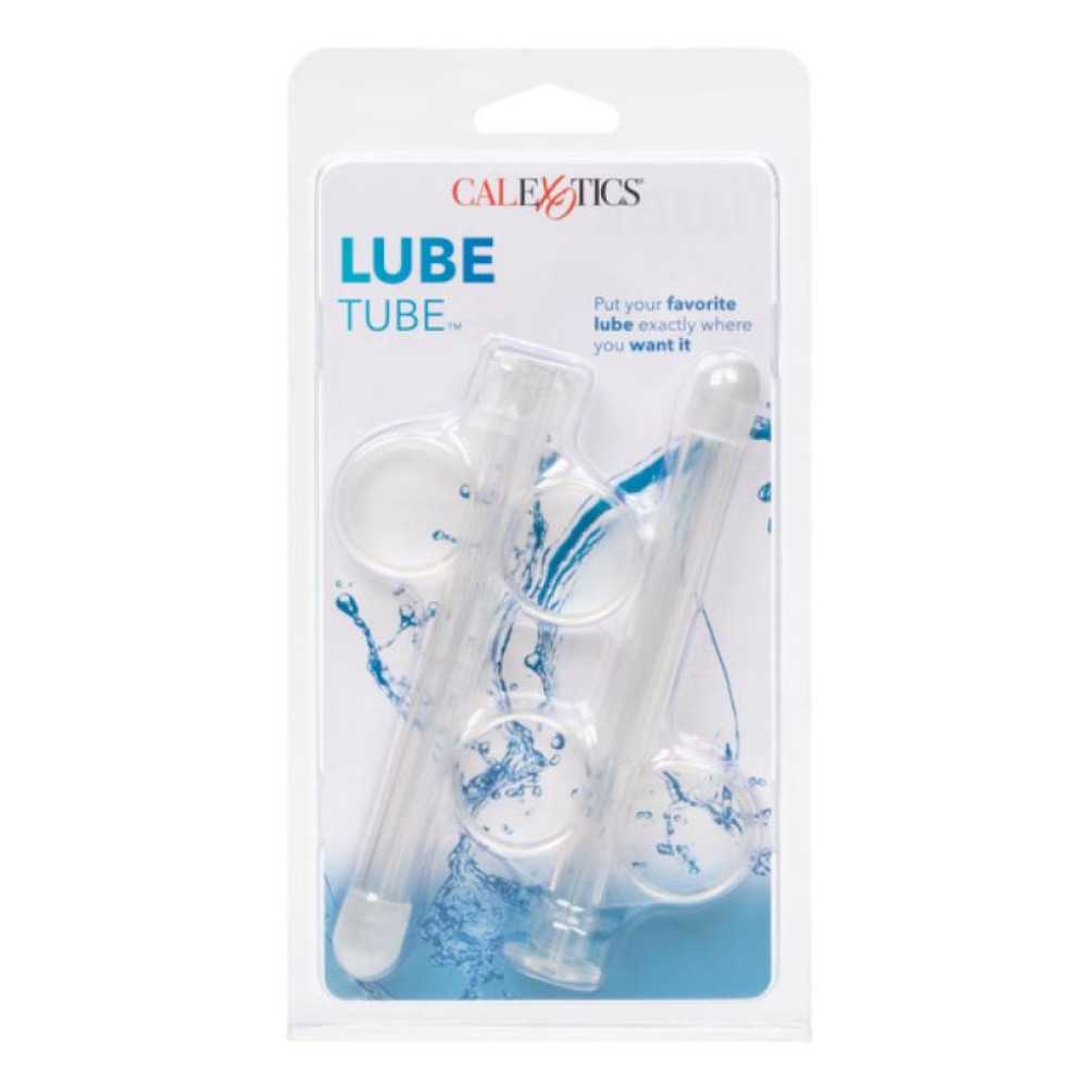 Набор шприцов для нанесения лубриканта Lube Tube California Exotics, прозрачные, 2 шт. фото №0 — секс игрушки: Украина, NO TABOO