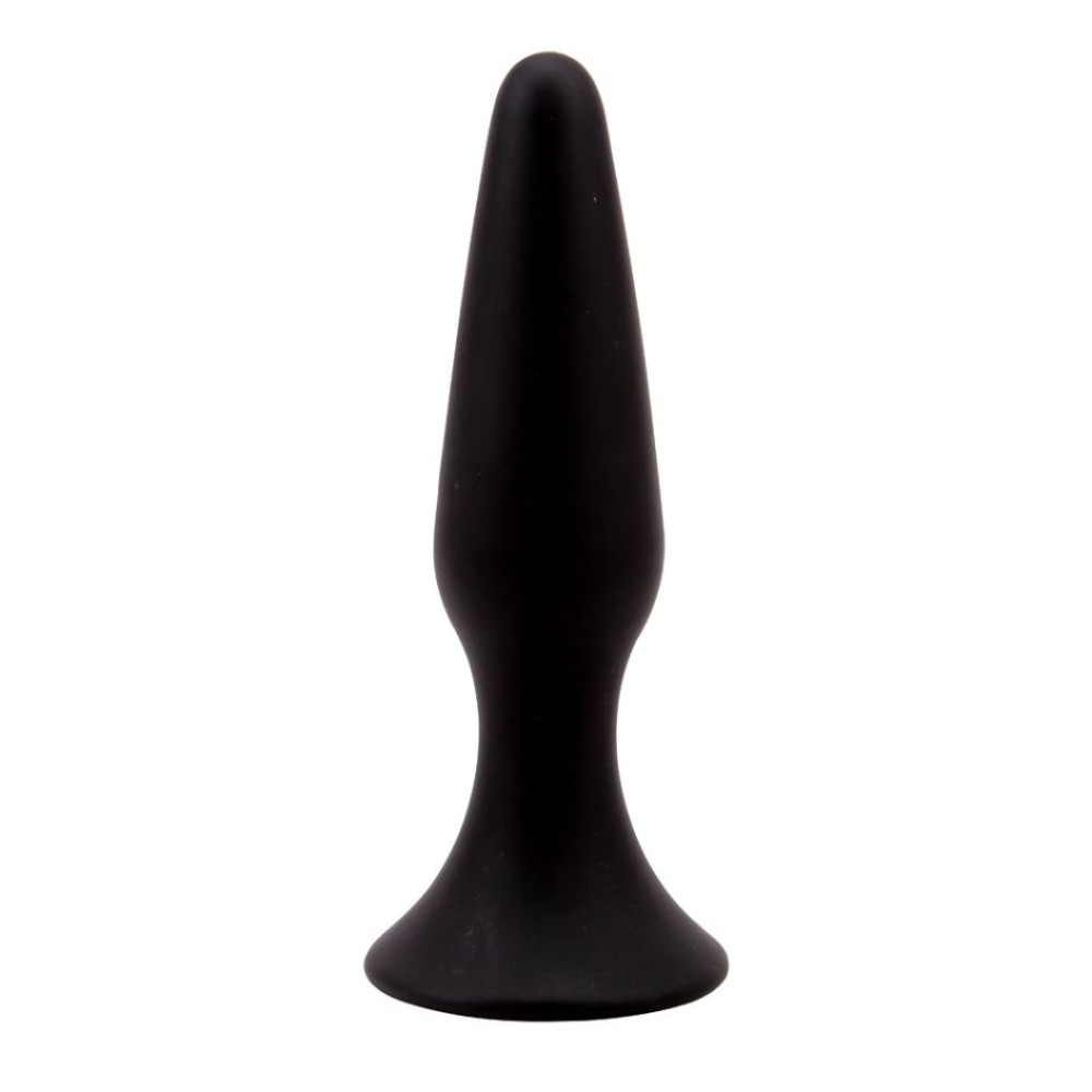 Анальная пробка L Chisa Black Mont, черная, 12.8 х 3 см фото №2 — секс игрушки: Украина, NO TABOO