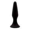 Анальная пробка L Chisa Black Mont, черная, 12.8 х 3 см фото №2 — секс игрушки: Украина, NO TABOO