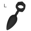 Пробка анальная Bathmate, L, силиконовая 3.8 см, черная фото №2 — секс игрушки: Украина, NO TABOO
