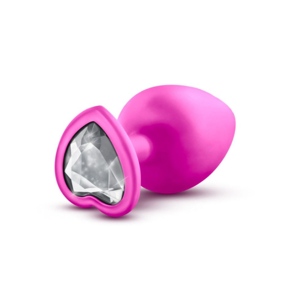 Анальная пробка, L, большая розовая из набора LUXE BLING PLUGS фото №2 — секс игрушки: Украина, NO TABOO