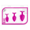 Анальная пробка, L, большая розовая из набора LUXE BLING PLUGS фото №1 — секс игрушки: Украина, NO TABOO