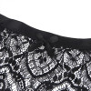 Пояс для чулок с трусиками Star Night Lace High Waist Garter Belt кружевной, черный, S-M, фото №4 — секс шоп Украина, NO TABOO