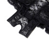 Трусики с доступом на шнуровке с ленты Star Night Lace Panty кружевные, черные, XS-S, фото №3 — секс шоп Украина, NO TABOO