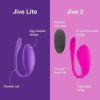 Вибратор яйцо We-Vibe Jive Lite Purple с функцией управления со смартфона, фиолетовое фото №11 — секс игрушки: Украина, NO TABOO