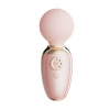 Вибратор микрофон с подогревом ZALO Ava Sacura Pink из жидкого силикона, розовый, 8.9 х 5.2 см фото №3 — секс игрушки: Украина, NO TABOO