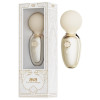 Вибратор микрофон с подогревом ZALO Ava Ivory White из жидкого силикона, белый, 8.9 х 5.2 см фото №1 — секс игрушки: Украина, NO TABOO
