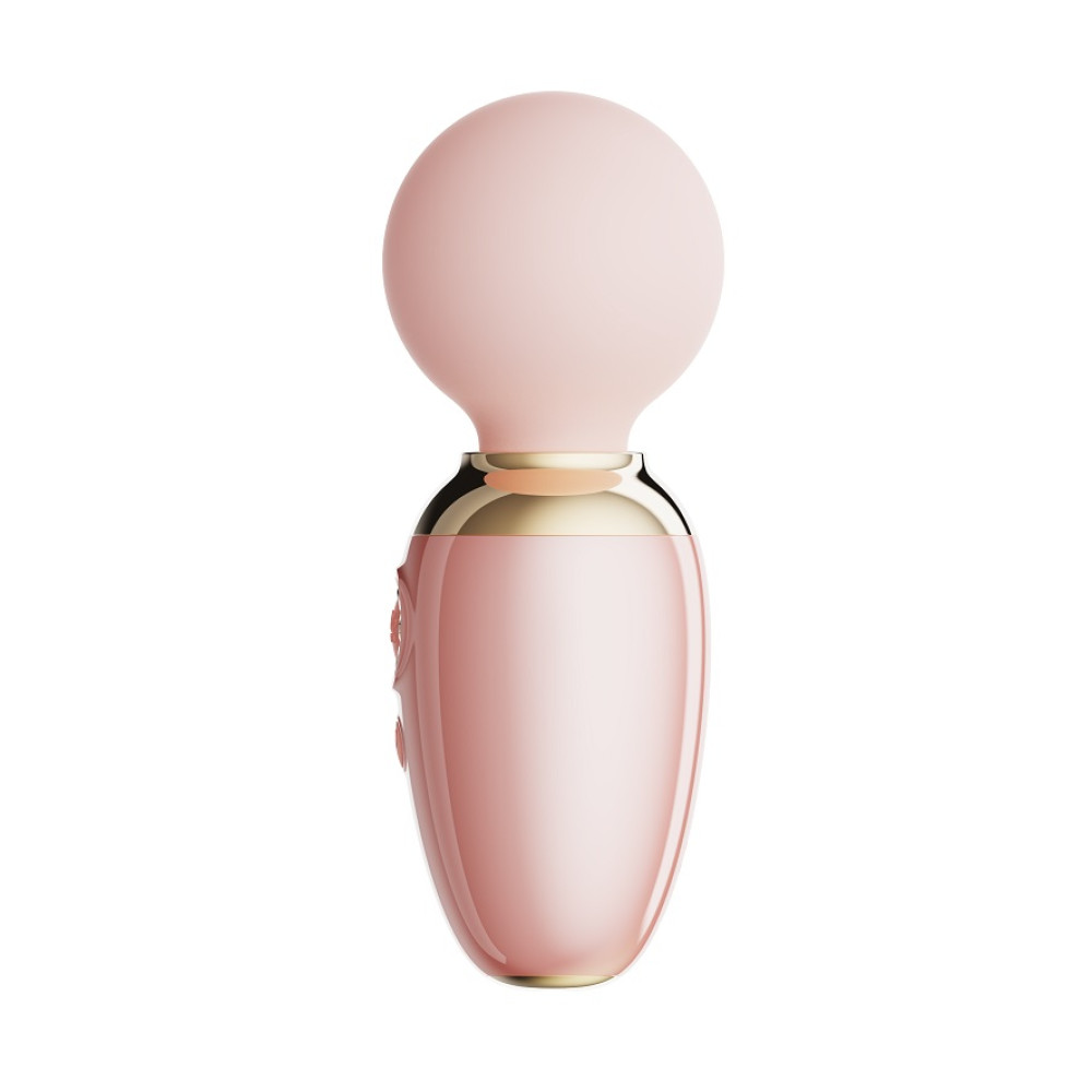 Вибратор микрофон с подогревом ZALO Ava Sacura Pink из жидкого силикона, розовый, 8.9 х 5.2 см фото №4 — секс игрушки: Украина, NO TABOO