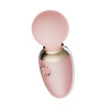 Вибратор микрофон с подогревом ZALO Ava Sacura Pink из жидкого силикона, розовый, 8.9 х 5.2 см фото №5 — секс игрушки: Украина, NO TABOO