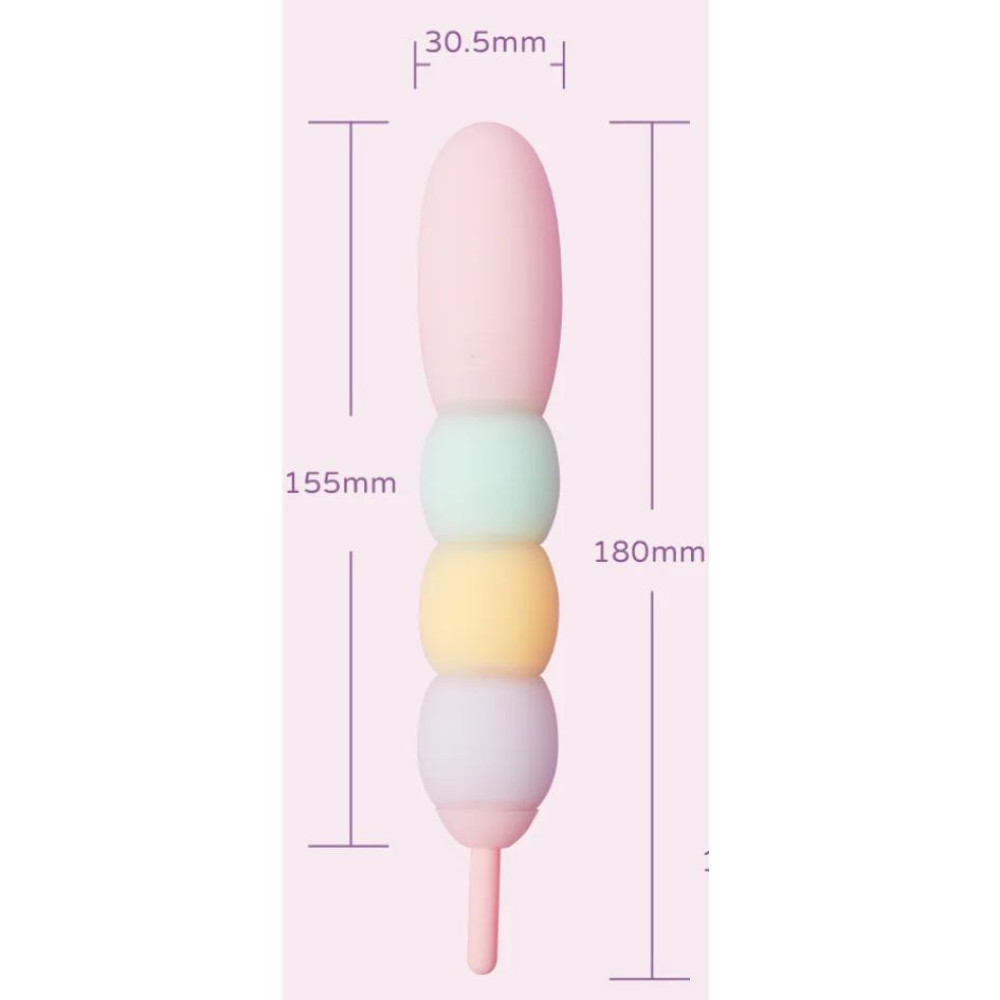 Вибратор трансформер BeYourLover Magic Candy с виброяйца в вибратор, 18 см х 3.5 см фото №21 — секс игрушки: Украина, NO TABOO
