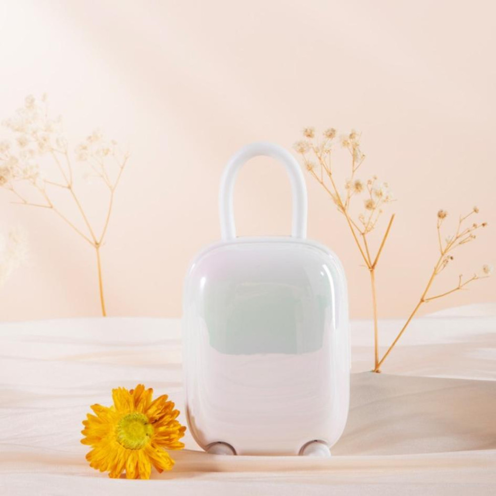 Виброяйцо и вакуумный стимулятор для клитора 2в1 BeYourLover Magic Suitcase в зарядном кейсе, белый фото №9 — секс игрушки: Украина, NO TABOO