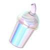 Вакуумний стимулятор в форме стаканчика с трубочкой BeYourLover Joy Cup голубой, 9.1 см х 4.6 см фото №6 — секс игрушки: Украина, NO TABOO