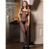 Комбинезон сеточка с интимным доступом Star Night Fishnet Diamonds на одно плечо, XS-M, фото №1 — секс шоп Украина, NO TABOO