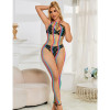 Комбинезон сетка Star Night Mesh Rainbow разноцветный, XS-M, фото №1 — секс шоп Украина, NO TABOO